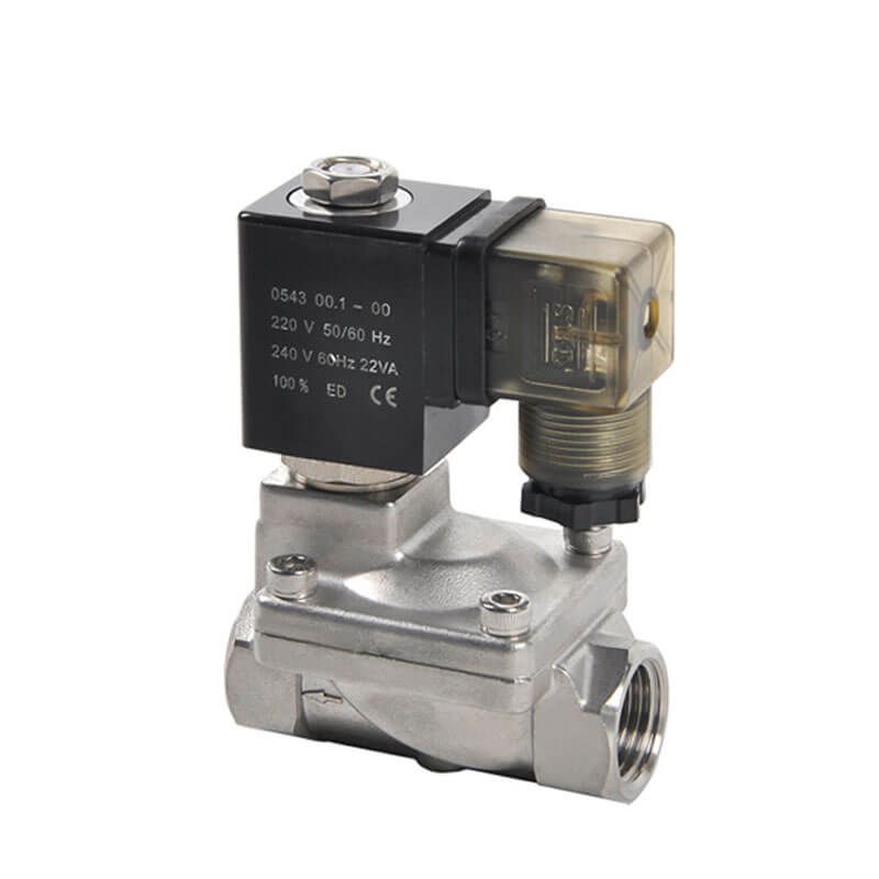 HK07-S Pilot Operated Diaphragm Solenoid Valve – Stainless Steel